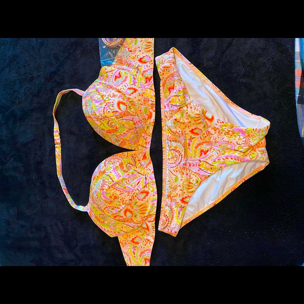 Paisley Print Bikini